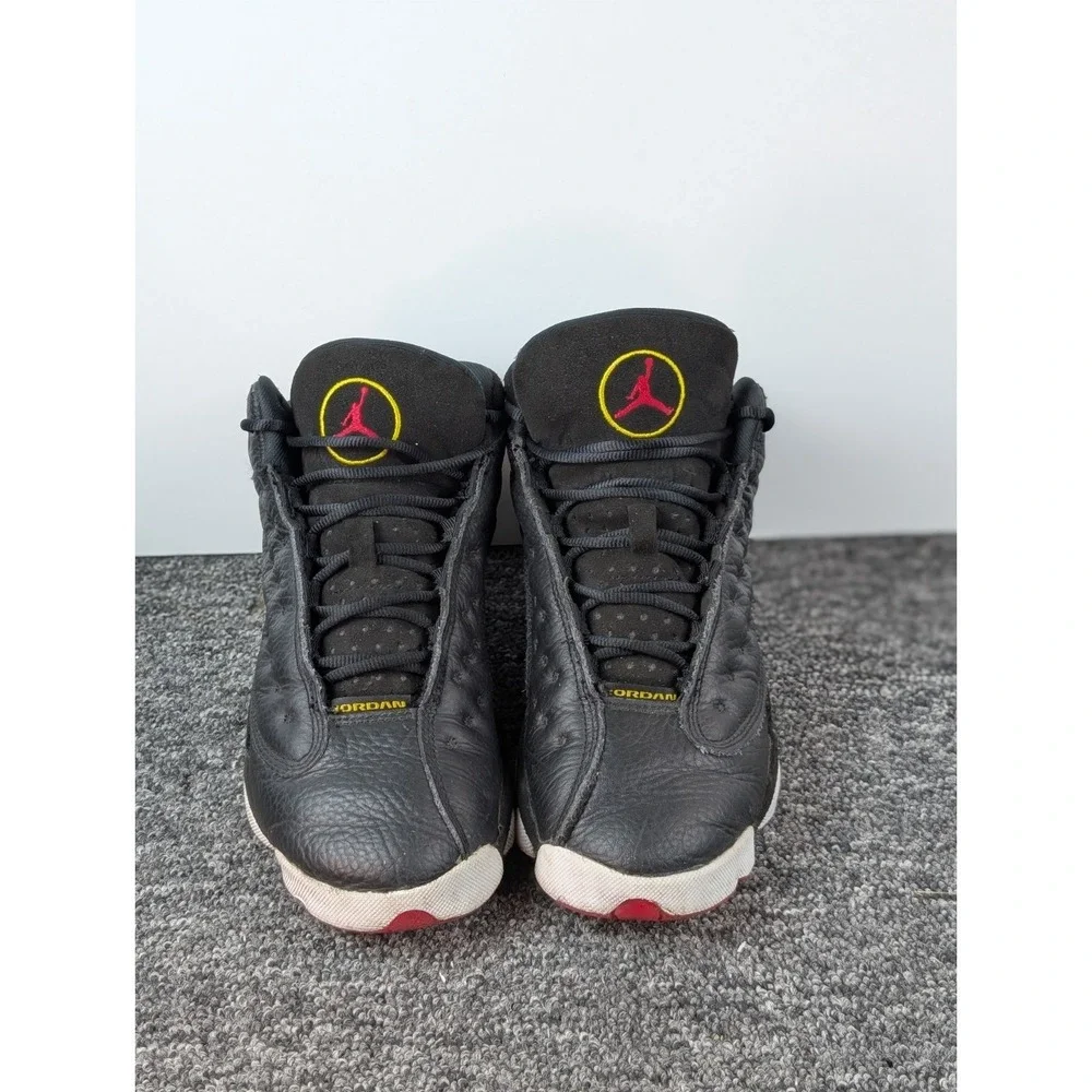 Nike Air Jordan 13 Retro Playoff Youth Shoes Size 4Y Kids Black Red DJ3003-062
